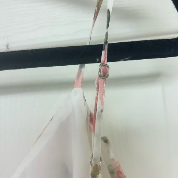 LPA Ruffle Neckline Adjustable Strap Maxi Dress NWT XXS - Picture 6 of 10